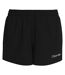 Womens/ladies Woven Logo Shorts Black Calvin Klein-2