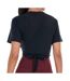 T-shirt noir femme adidas yga-2