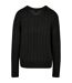 Mens boxy cardigan black Urban Classics-2