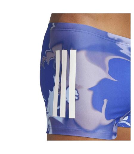 Short De Bain Motif/style Imprimé Graphique Homme Bleu Vif Adidas