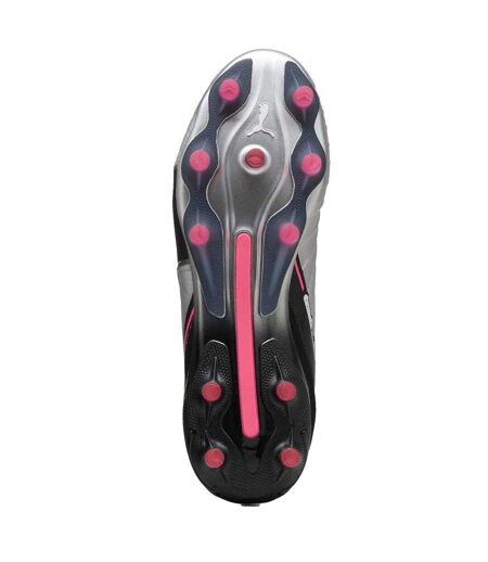 Womens/ladies King Ultimate Firm Ground Football Boots Silver Black Puma