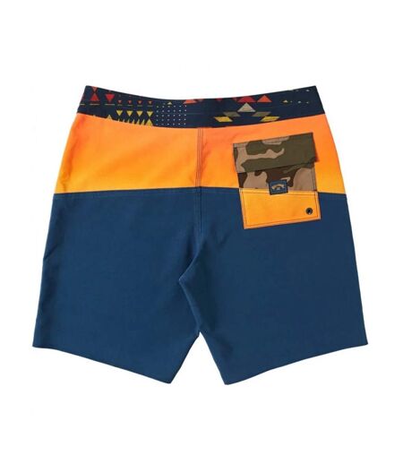 Short de bain Marine/Orange Homme Billabong Fifty50 Pro