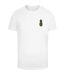 T-shirt Enjoy Pineapple Homme Blanc Mister Tee-2