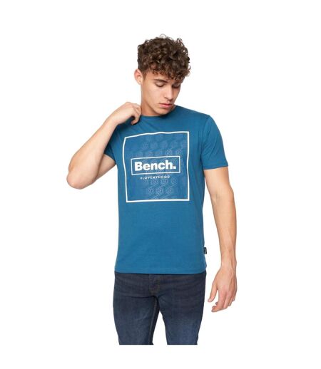 T-shirt ferrio homme bleu pétrole Bench