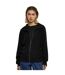 Womens/ladies Knitted Zipped Cardigan Black Urban Classics-3