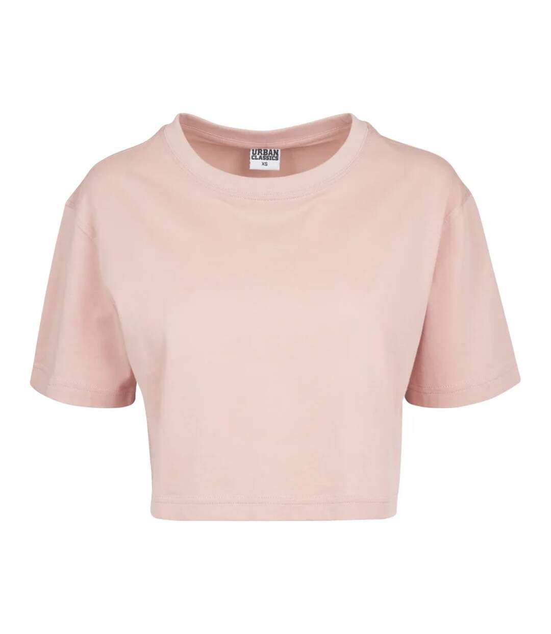 T-shirts Femme Noir Rose Clair Urban Classics-2