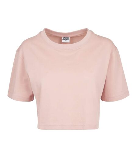 T-shirts Femme Noir Rose Clair Urban Classics