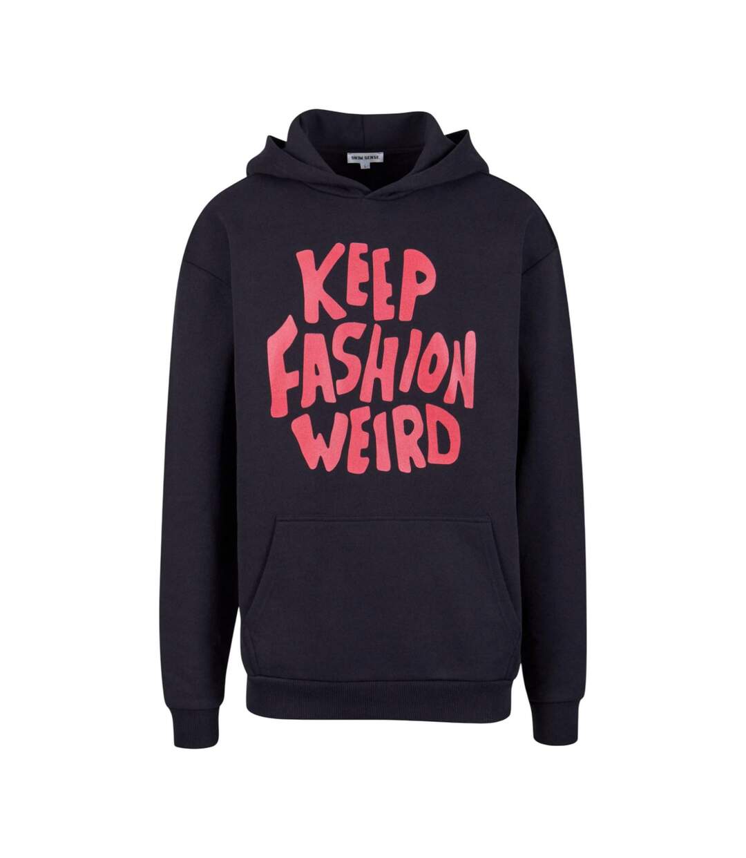 Sweat À Capuche Keep Weird Fashion Homme Noir 9N1M SENSE-2