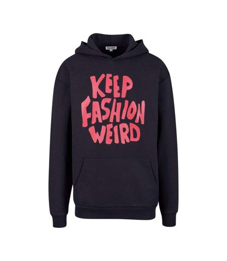 Sweat À Capuche Keep Weird Fashion Homme Noir 9N1M SENSE