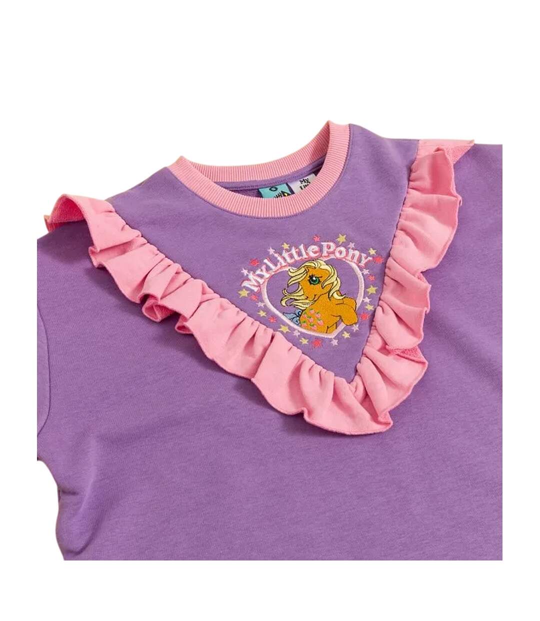 Sweat Motif/style Volanté Adulte Lilas My Little Pony-4