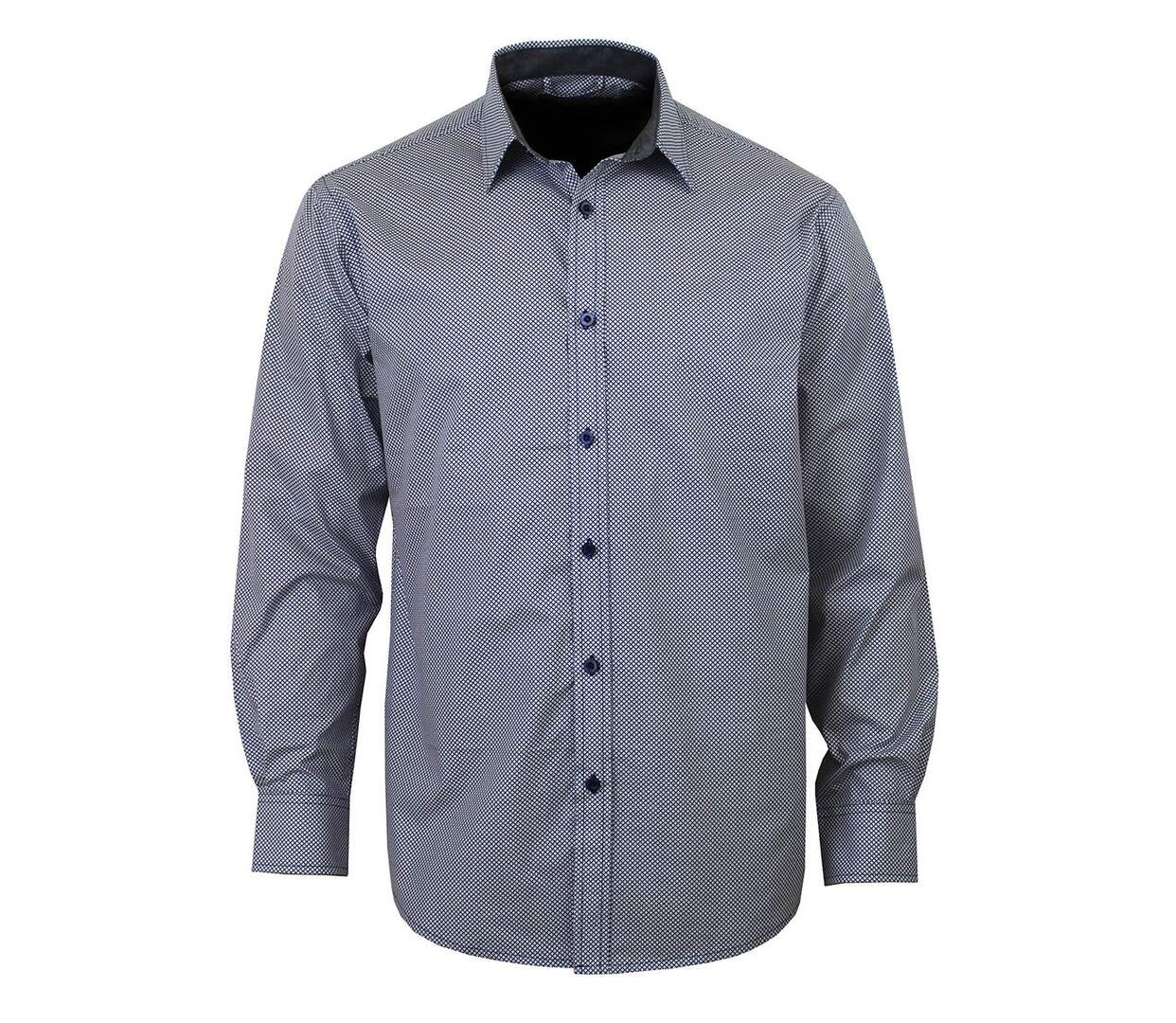Chemise à carreaux manches longues à motifs CH4003-1