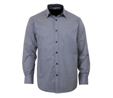 Chemise à carreaux manches longues à motifs CH4003