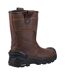 Amblers Mens AS983C Conqueror Rigger Grain Leather Safety Boots (Brown) - UTFS10271