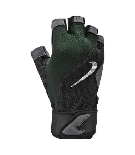 Nike Mens Premium Fingerless Gloves (Black/Gray) - UTCS644