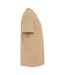 Unisex Adult Hammer Maxweight Cotton Blend T-shirt Tan Gildan-4