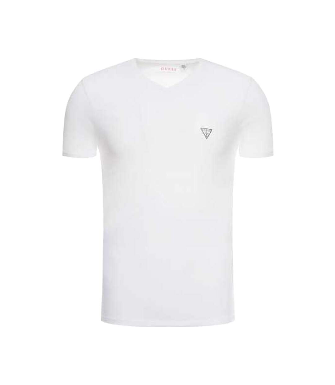 T-shirts Homme Blanc Guess-2