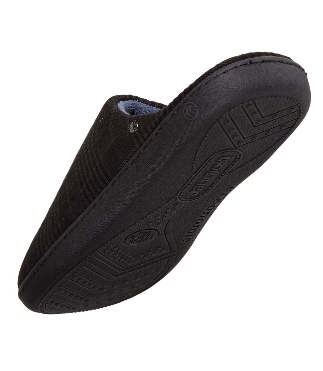 Isotoner Chaussons Mules homme semelle très confortable-5
