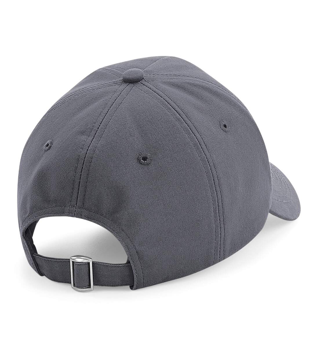 Casquette authentic unisexe gris Beechfield-2