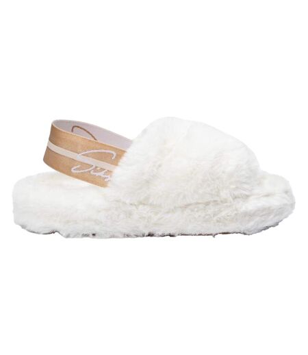 Chaussons femme blanc SikSilk