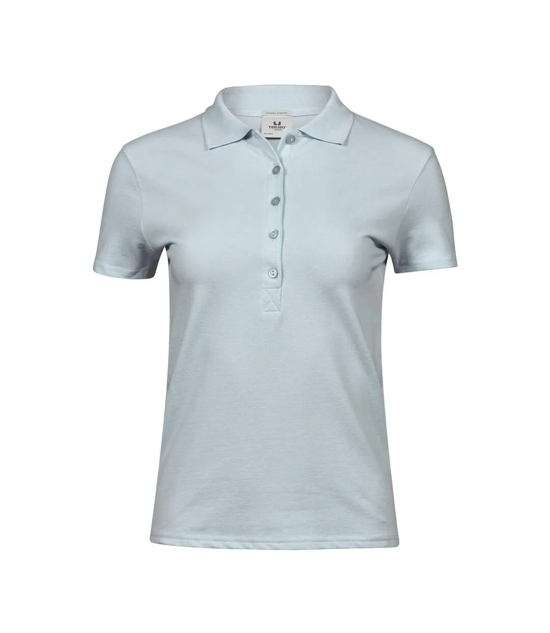 Polo À Manches Courtes Femmes Bleu Glacier Tee Jays-1