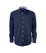 Mens Belfair Oxford Shirt Black Cutter & Buck-3
