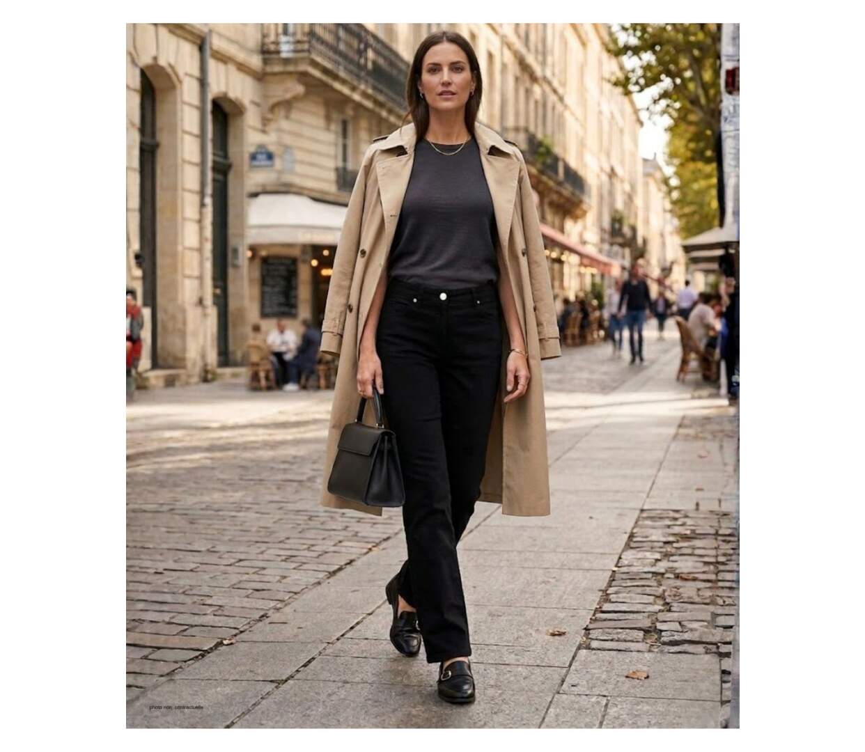 Pantalon Mayflower M957 Noir : la robustesse de la gabardine alliée au confort stretch-5