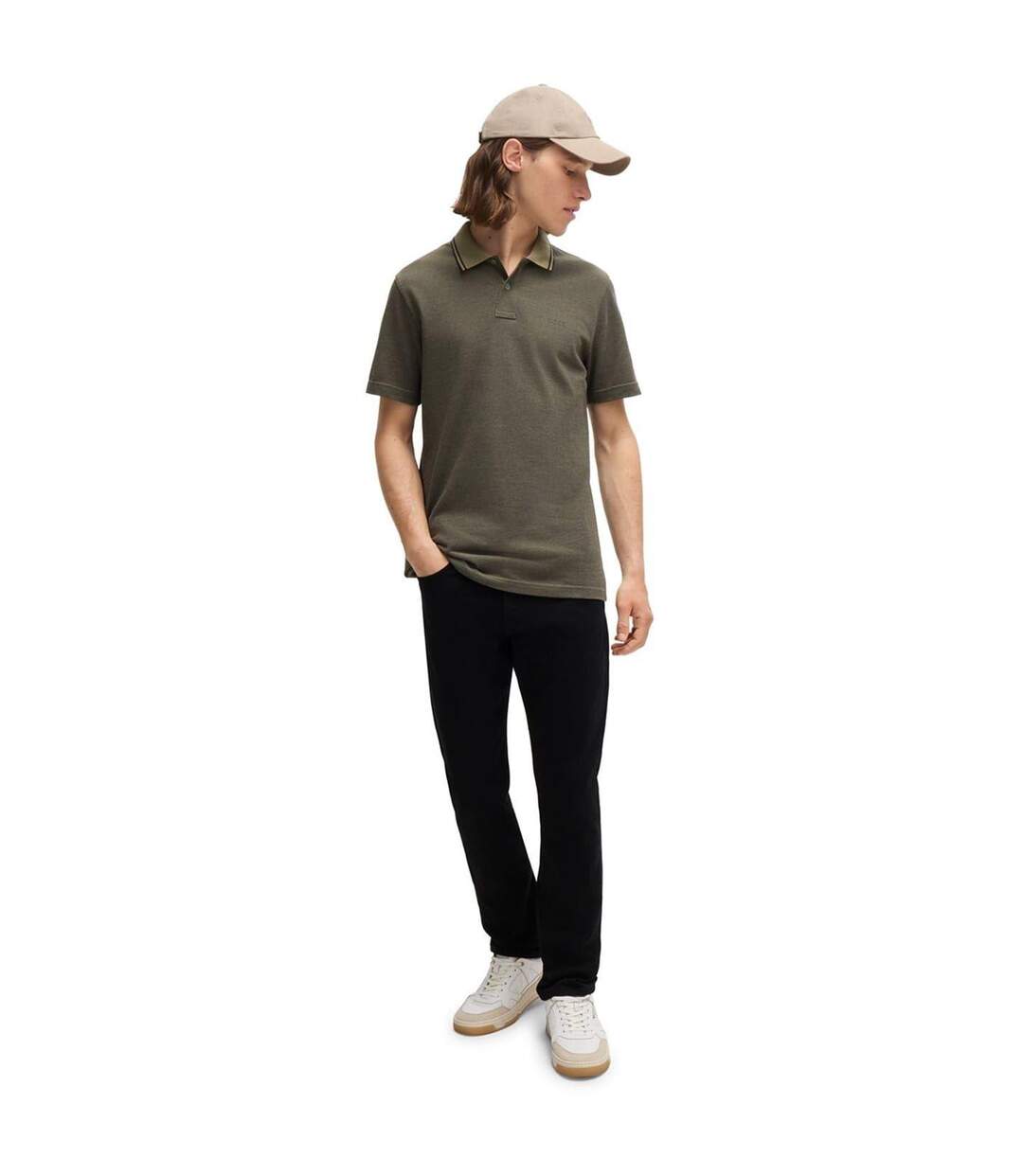 Mens Delaware Bc-l-c Slim Leg Jeans Black Boss-3