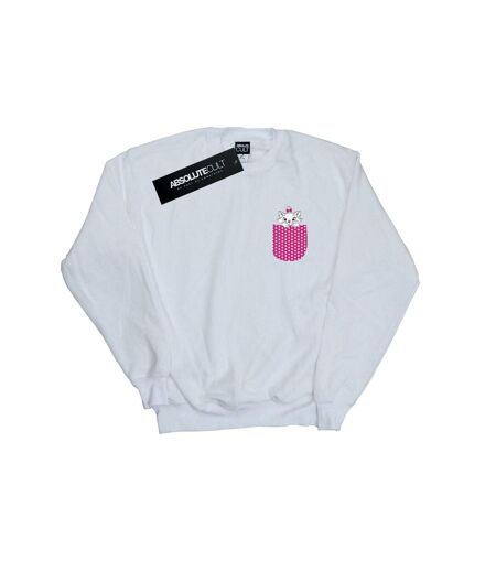 Disney - Sweat ARISTOCATS MARIE CHEST - Femme (Blanc) - UTBI12509