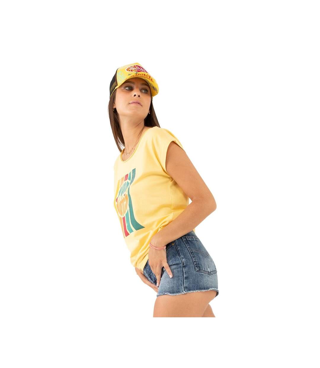 T-shirt femme en coton Nowar Vondutch-5