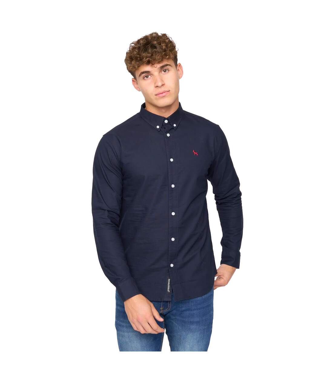 Chemise chatmen homme bleu foncé Bewley & Ritch-1