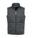Veste Sans Manches Motif/style Uni Homme Gris Foncé Uni B&C-1