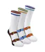 3 Pairs Mens Socks and Sandals Pattern Novelty Casual Socks | Funny Gift Idea-1