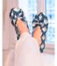 Isotoner Chaussons Ballerines femme grand nœud et semelle en cuir-2