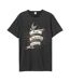 Unisex Adult Tattoo The Script T-shirt Charcoal Amplified-1