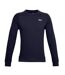 Mens Rival Fleece Sweatshirt Midnight Navy Under Armour-2
