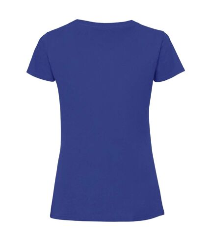 Fruit Of The Loom Womens/Ladies Fit Ringspun Premium Tshirt (Royal Blue) - UTRW5975