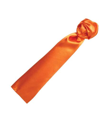 Foulard De Travail Uni Femme Taille Unique Orange Premier