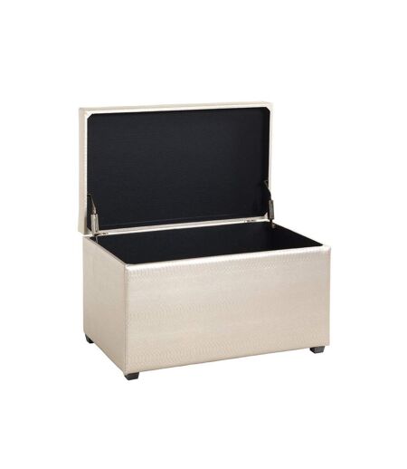 Coffre de Rangement Hadao 65cm Rose Gold