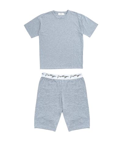 Hype - Ensemble t-shirt et short - Femme (Gris) - UTHY3223