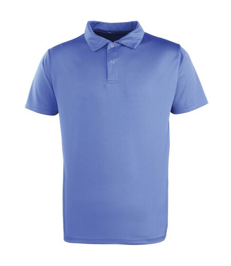 Premier Unisex Coolchecker Studded Plain Polo Shirt (Royal) - UTRW1110