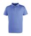 Premier Unisex Coolchecker Studded Plain Polo Shirt (Royal)