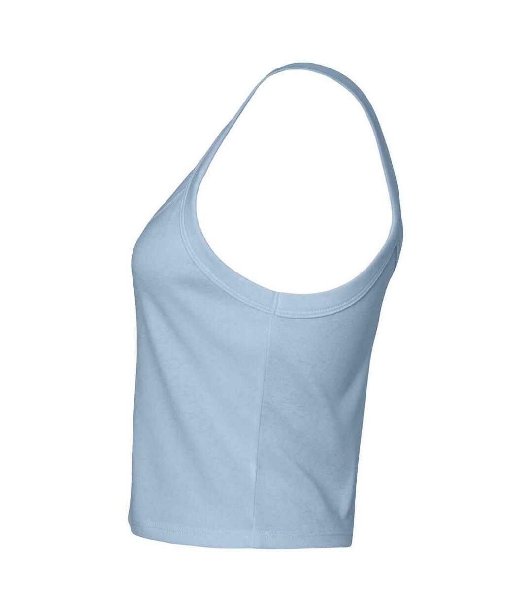 Débardeur Femme Bleu Clair Bella + Canvas-3