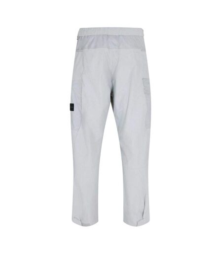 Mens Expo Straight Leg Trousers Light Grey Boss