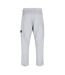 Mens Expo Straight Leg Trousers Light Grey Boss-2