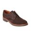 Chaussures Brogues Hatfield Classic Homme Marron Foncé Base London-1