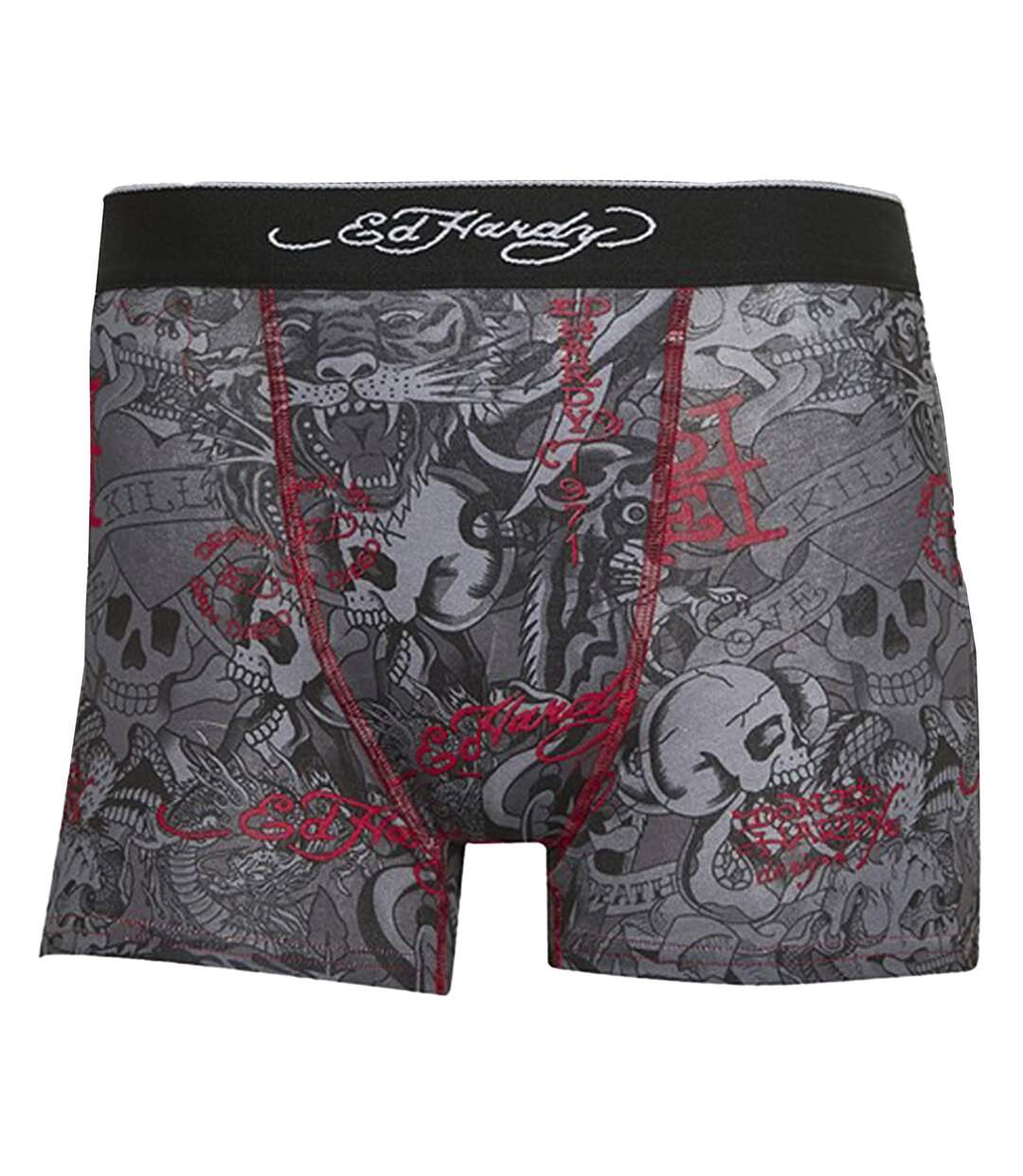 5 Pack Mens Cotton Rich Stretch Boxers with Elastic Waistband Underwear-2