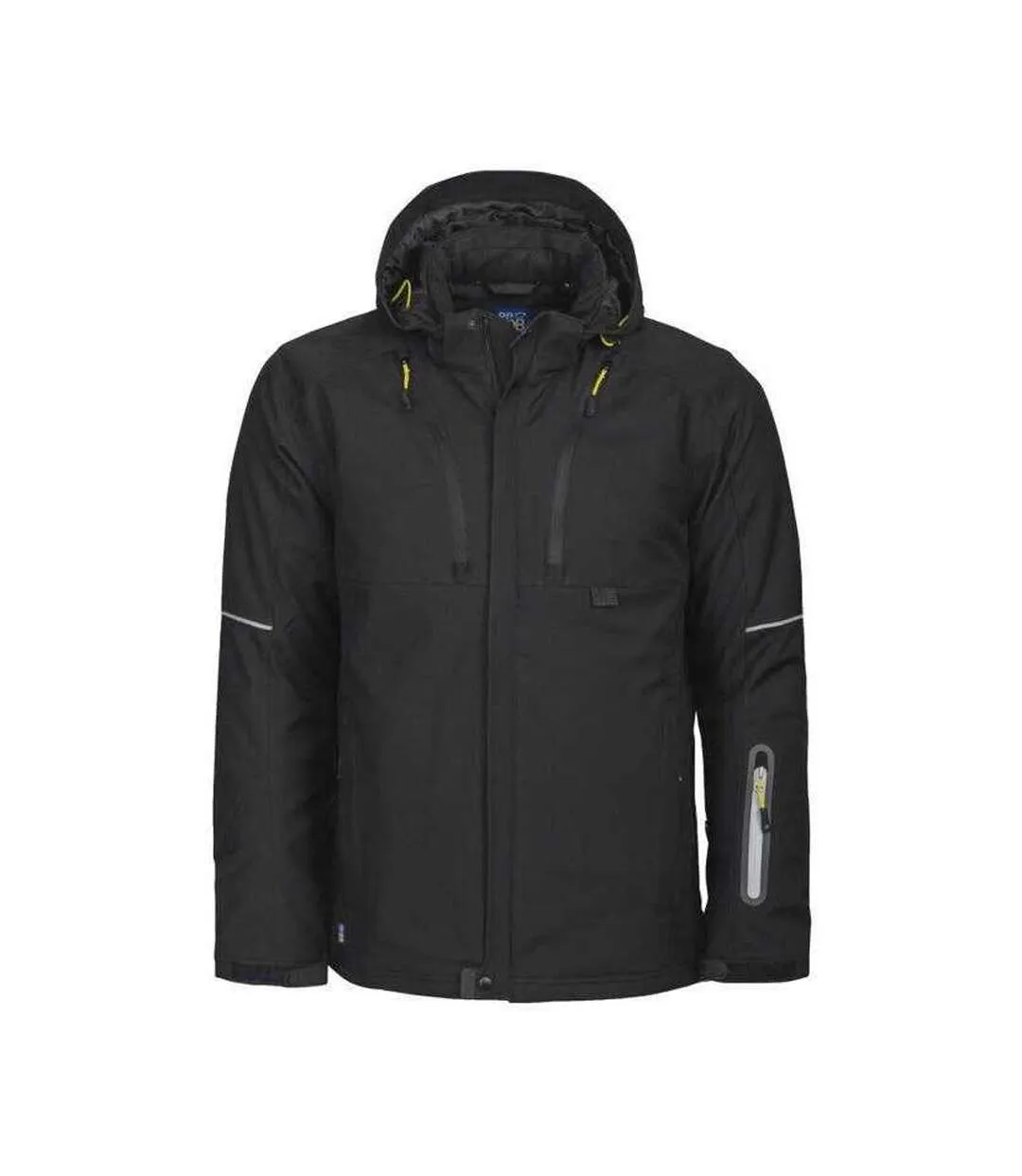 Mens 3407 Padded Jacket Black Projob-1