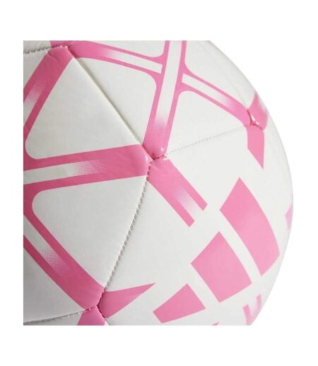 Starlancer Club Patterned Football 4 White Pink Adidas