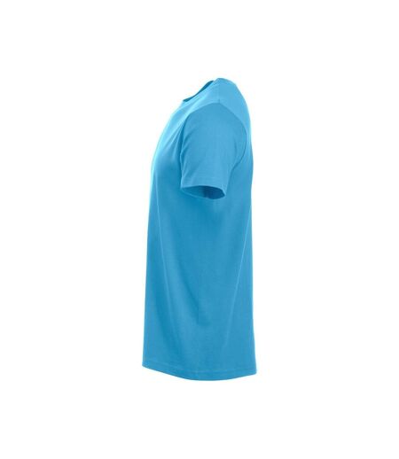 Mens new classic t-shirt turquoise Clique