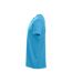 Mens new classic t-shirt turquoise Clique-3